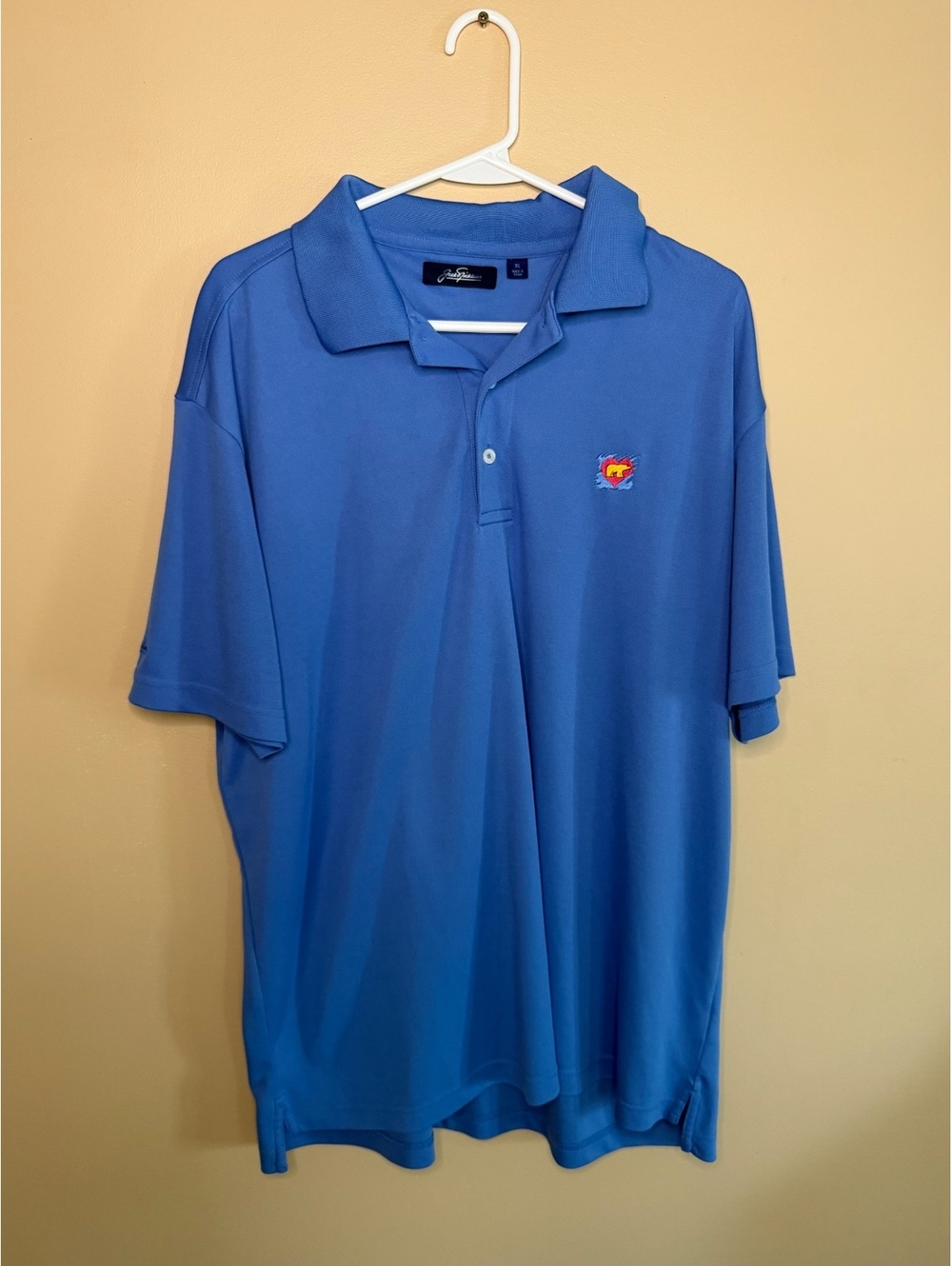 Jack Nicklaus Men's Polo Shirt Blue XL